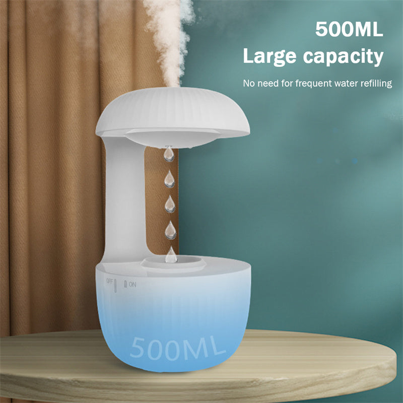 Anti-gravity Water Drops Cool Mist Air Humidifier - My Store